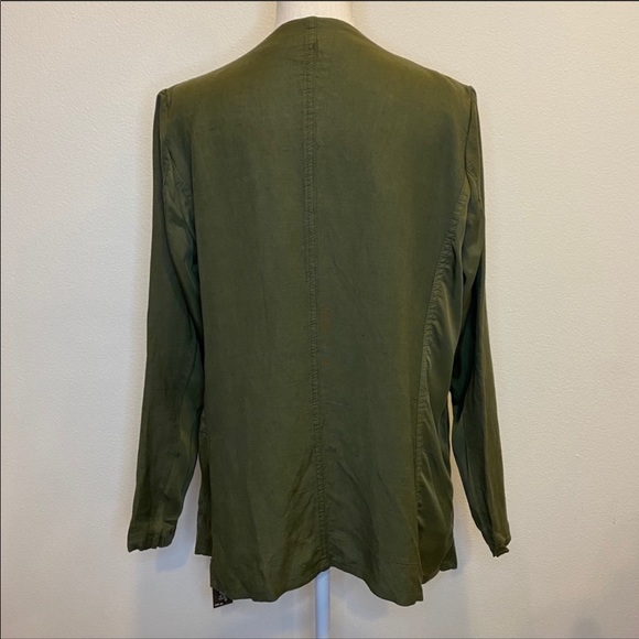 BLANK NYC Olive Green Waterfall Jacket - Picture 4 of 8